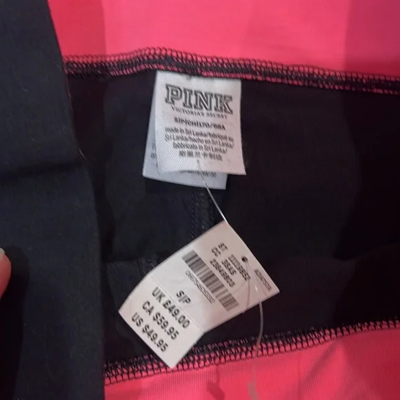 NWT VS PINK  Mesh Bling Leggings - Picture 8 of 8